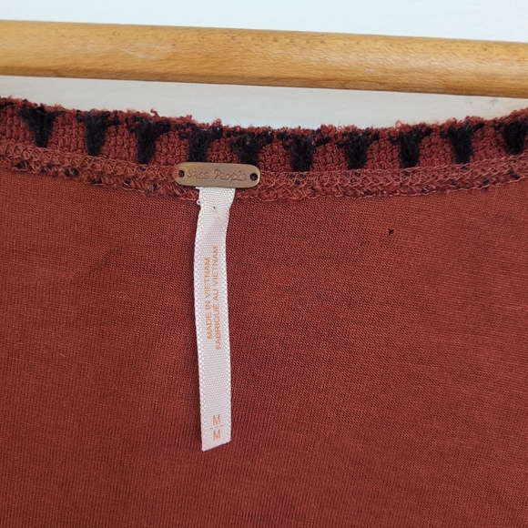 Free People Knit Mini Dress Size Medium - Picture 6 of 9